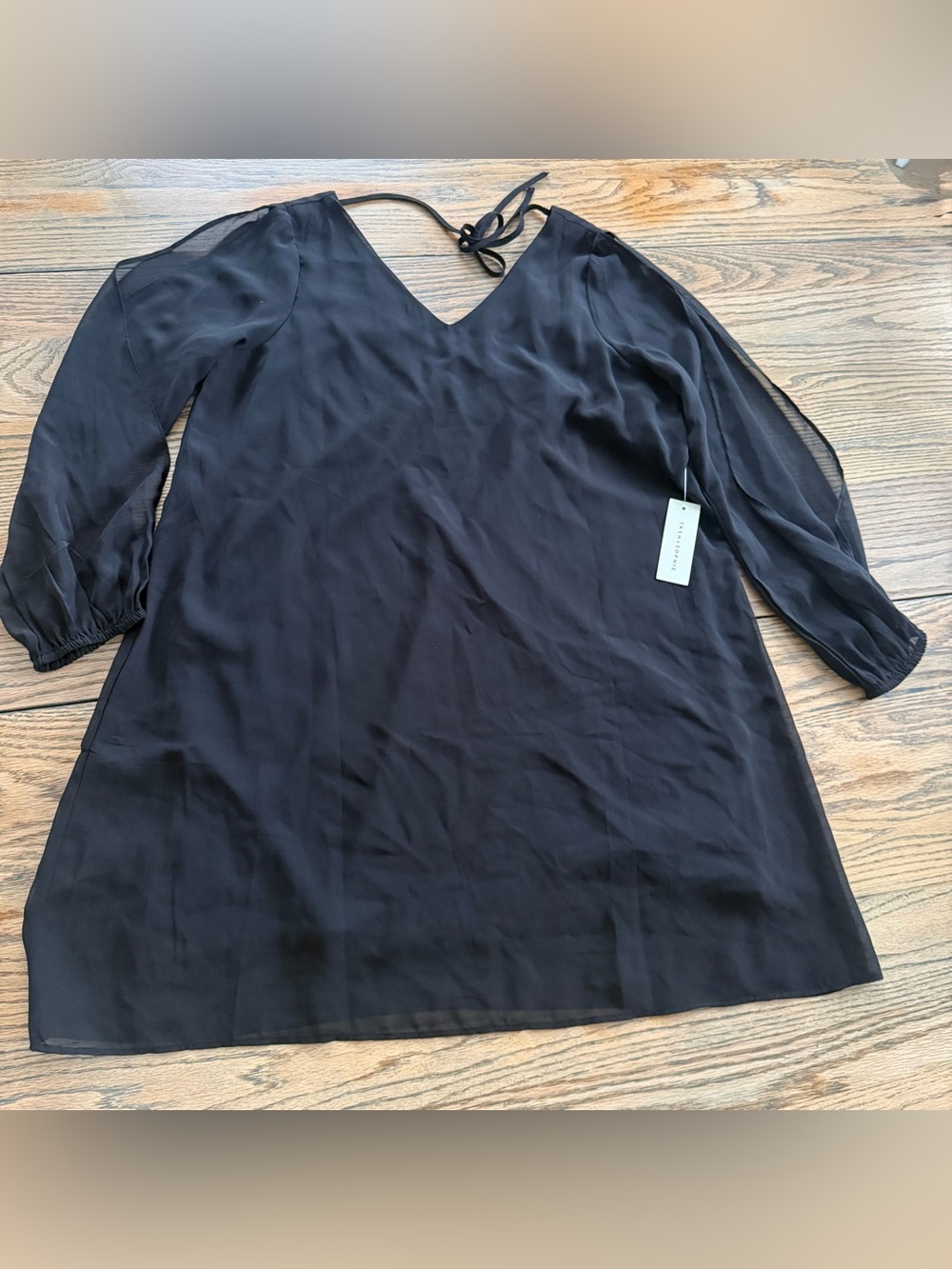 Tash+Sophie medium petite NWT black shift dress